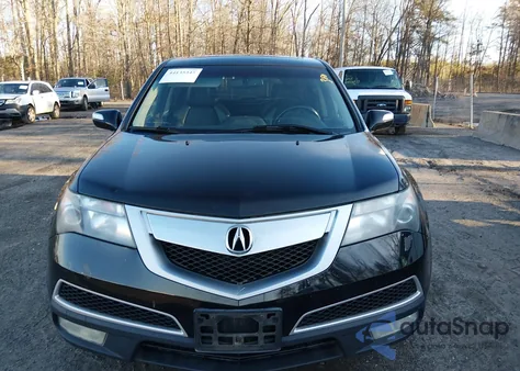 2010 Acura Mdx Technology Package from USA, damaged, VIN 2HNYD2H61AH517939